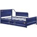 Cargo Blue Twin Daybed with Trundle