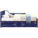 Cargo Blue Twin Daybed with Trundle