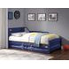 Cargo Blue Twin Daybed with Trundle
