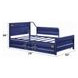 Cargo Blue Twin Daybed with Trundle