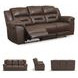 Stoneland Chocolate Reclining Sofa