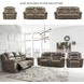 Stoneland Fossil Power Reclining Console Loveseat