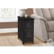 3995 Antique Black Accent Table
