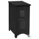 3995 Antique Black Accent Table