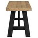 Hendricks Rustic Wheat and Raven Extendable Rectangular Dining Room Set
