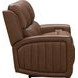 Pierce Homerun Cinnamon Leather 87" Zero Gravity Power Reclining Sofa with Power Lumbar and USB Charging