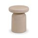 Lydia Cream Outdoor Round Side Table