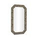 Charlene Watercolor Print Rectangular Wall Mirror