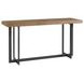 Eden Dune and Black 72" Rectangular Bar Table with USB Charging