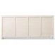 40116 White Antique 4 Door Sideboard