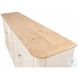 40116 White Antique 4 Door Sideboard