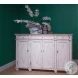 Diamond Wall White Sideboard
