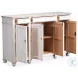 Diamond Wall White Sideboard