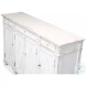 Diamond Wall White Sideboard
