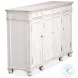 Diamond Wall White Sideboard