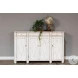 Diamond Wall White Sideboard
