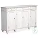 Diamond Wall White Sideboard