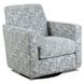 Doc Fossil Fillmore Chambray Swivel Glider Chair