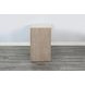 Rowan Light Gray and Wheat 60" Rectangular Bar Table