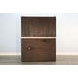 Rowan Light Gray 4 Door Bar Cabinet with Hutch and USB Charging