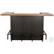 Cozy Luxe Black Front Bar