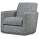 Universal Denim Blue Upholstered Swivel Glider Chair