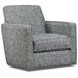 Universal Denim Blue Upholstered Swivel Glider Chair