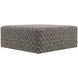 Canyon Umber Upholstered Square Cocktail Ottoman