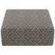 Canyon Umber Upholstered Square Cocktail Ottoman