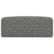 Canyon Platinum Upholstered Square Cocktail Ottoman