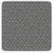 Canyon Platinum Upholstered Square Cocktail Ottoman