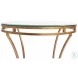 40475 Gold Round Side Table