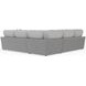 Canyon Platinum 3 Piece Modular Sectional with Pillows