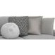 Canyon Platinum 3 Piece Modular Sectional with Pillows