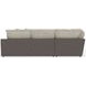 Canyon Umber 3 Piece Modular Sectional with Pillows