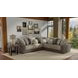 Canyon Umber 3 Piece Modular Sectional with Pillows