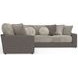 Canyon Umber 3 Piece Modular Sectional with Pillows