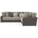 Canyon Umber 3 Piece Modular Sectional with Pillows