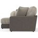 Canyon Umber 2 Piece Modular LAF Chaise Sectional with Pillows