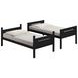 Littleton Black Twin Over Twin Bunk Bed