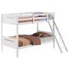 Littleton White Twin Over Twin Bunk Bed