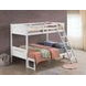 Littleton White Twin Over Full Bunk Bed
