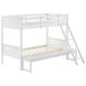 Littleton White Twin Over Full Bunk Bed
