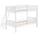 Littleton White Twin Over Full Bunk Bed