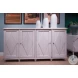 40521 White 4 Doors Sideboard