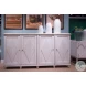 40521 White 4 Doors Sideboard