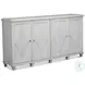 40521 White 4 Doors Sideboard