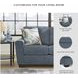 Cashton Blue Loveseat