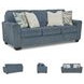 Cashton Blue Sofa