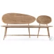 Pebble Tan Bench